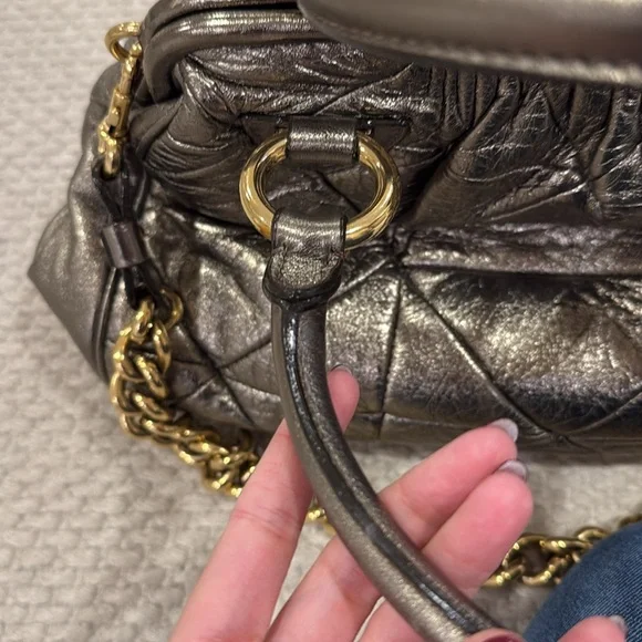 Marc Jacob’s metallic handle bag - Picture 4 of 6